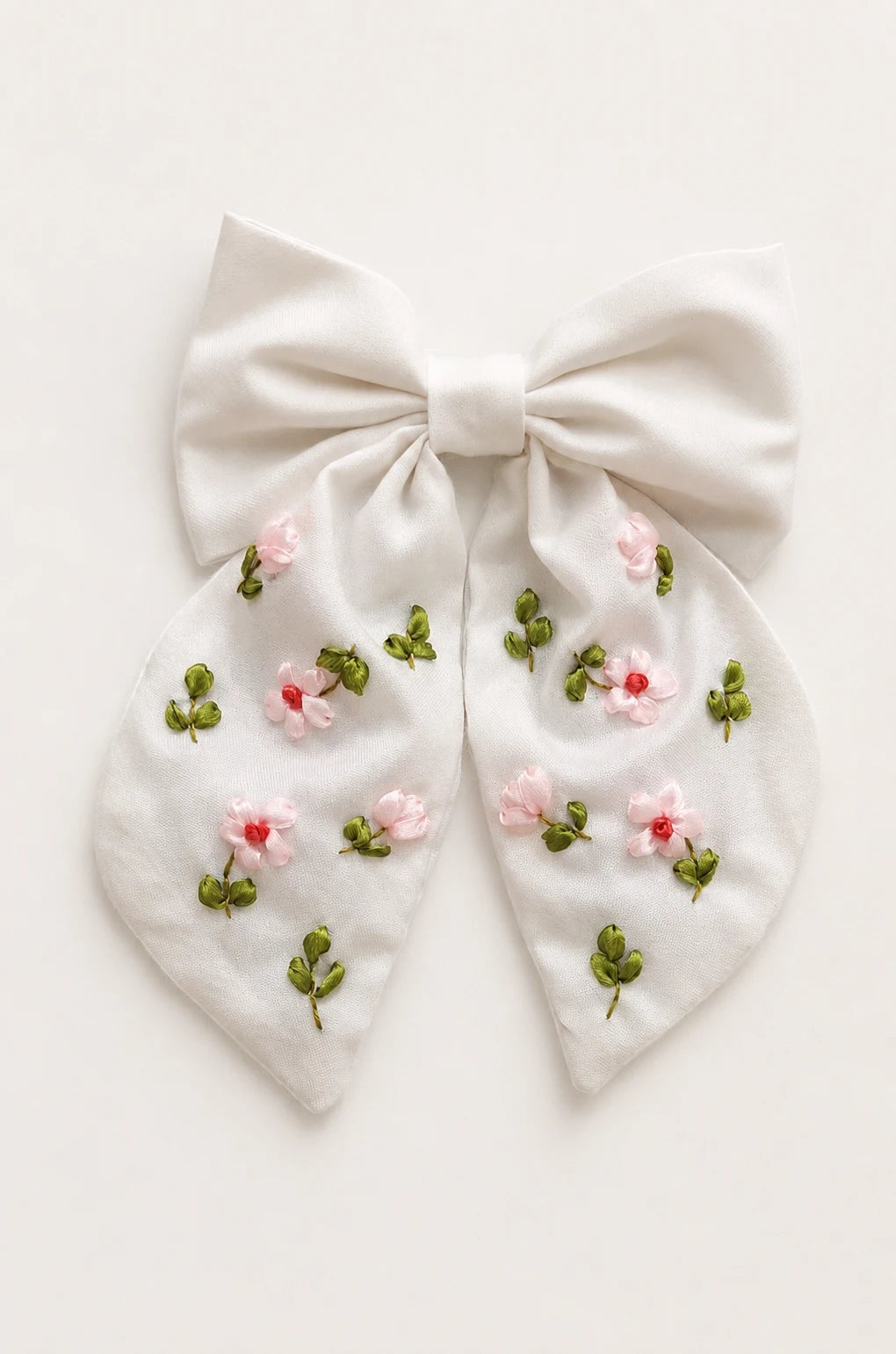 Blush Blossom - Hair Bow Clip
