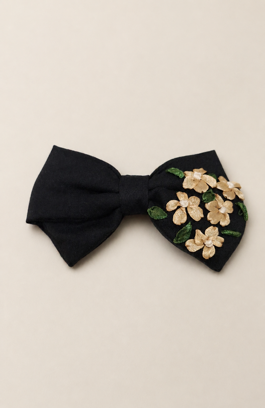 Golden Blossom - Bow Pin