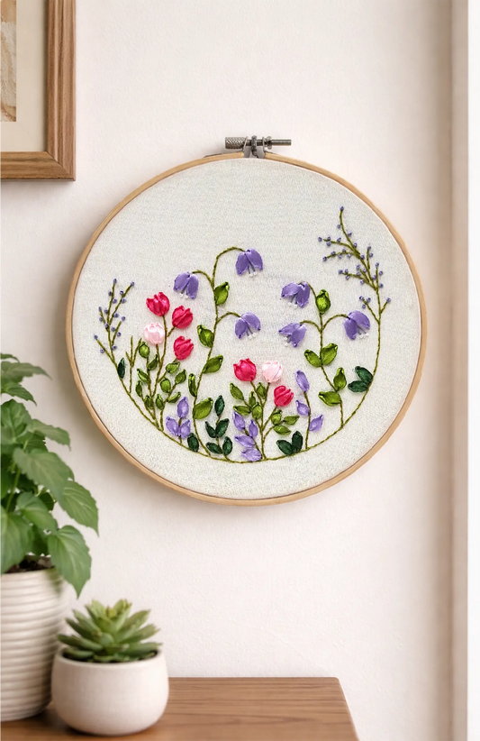 Lavender Meadow – 8” Hoop