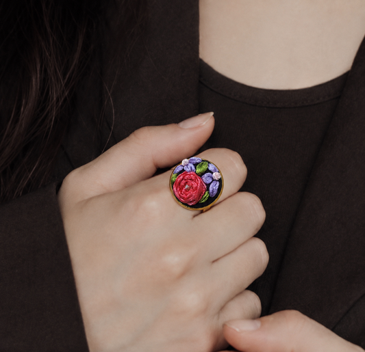Lavender Bloom - Ring