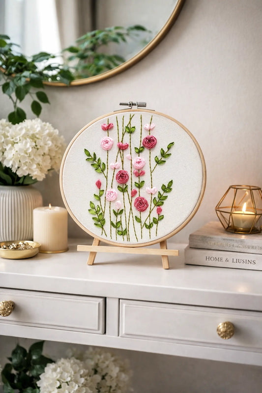 Blush Garden – 8” Hoop