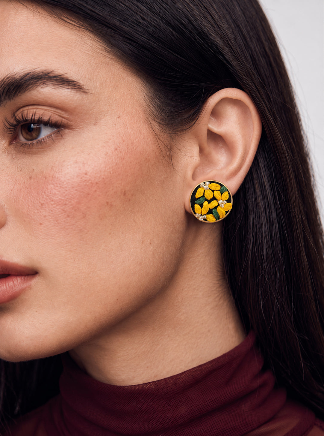 Sunshine Bloom - Stud Earrings