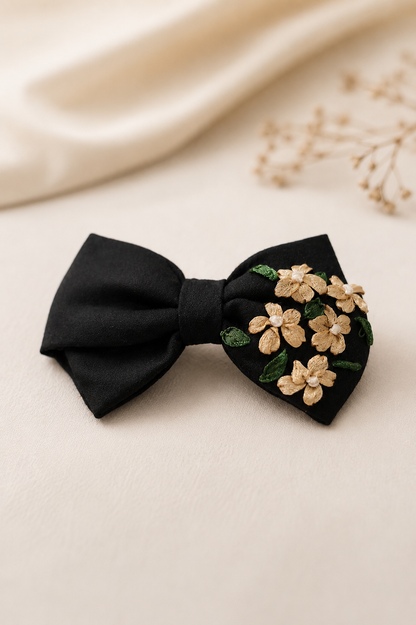Golden Blossom - Bow Pin