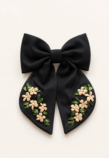 Floral Garden - Hair Bow Clip