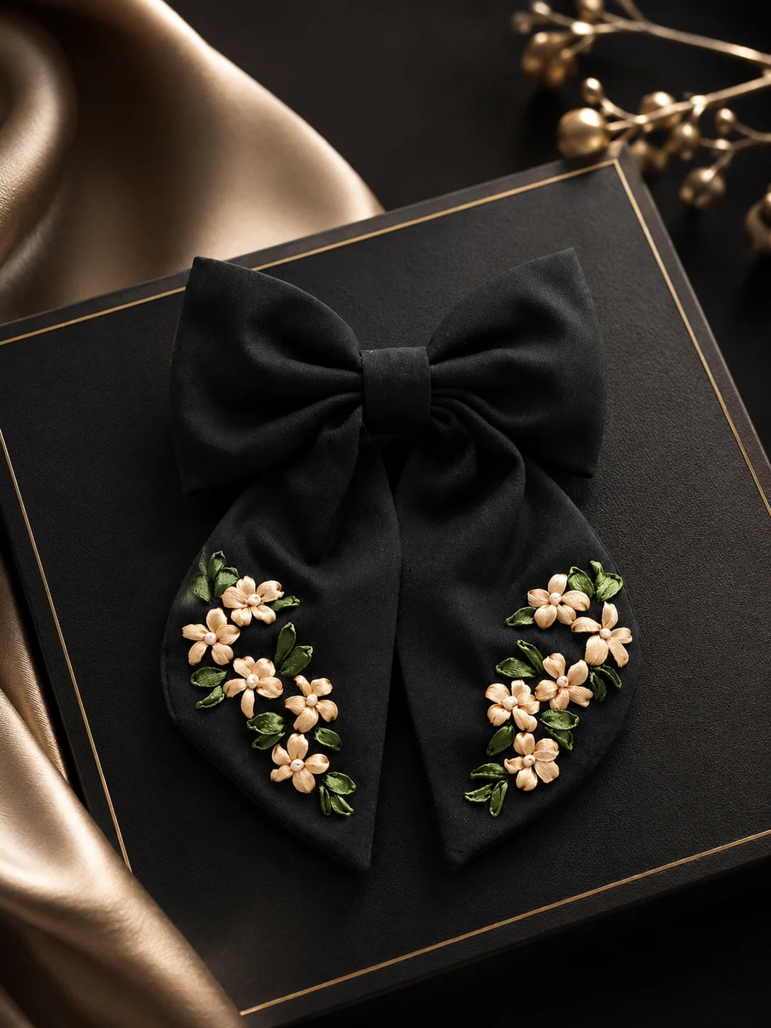 Floral Garden - Hair Bow Clip