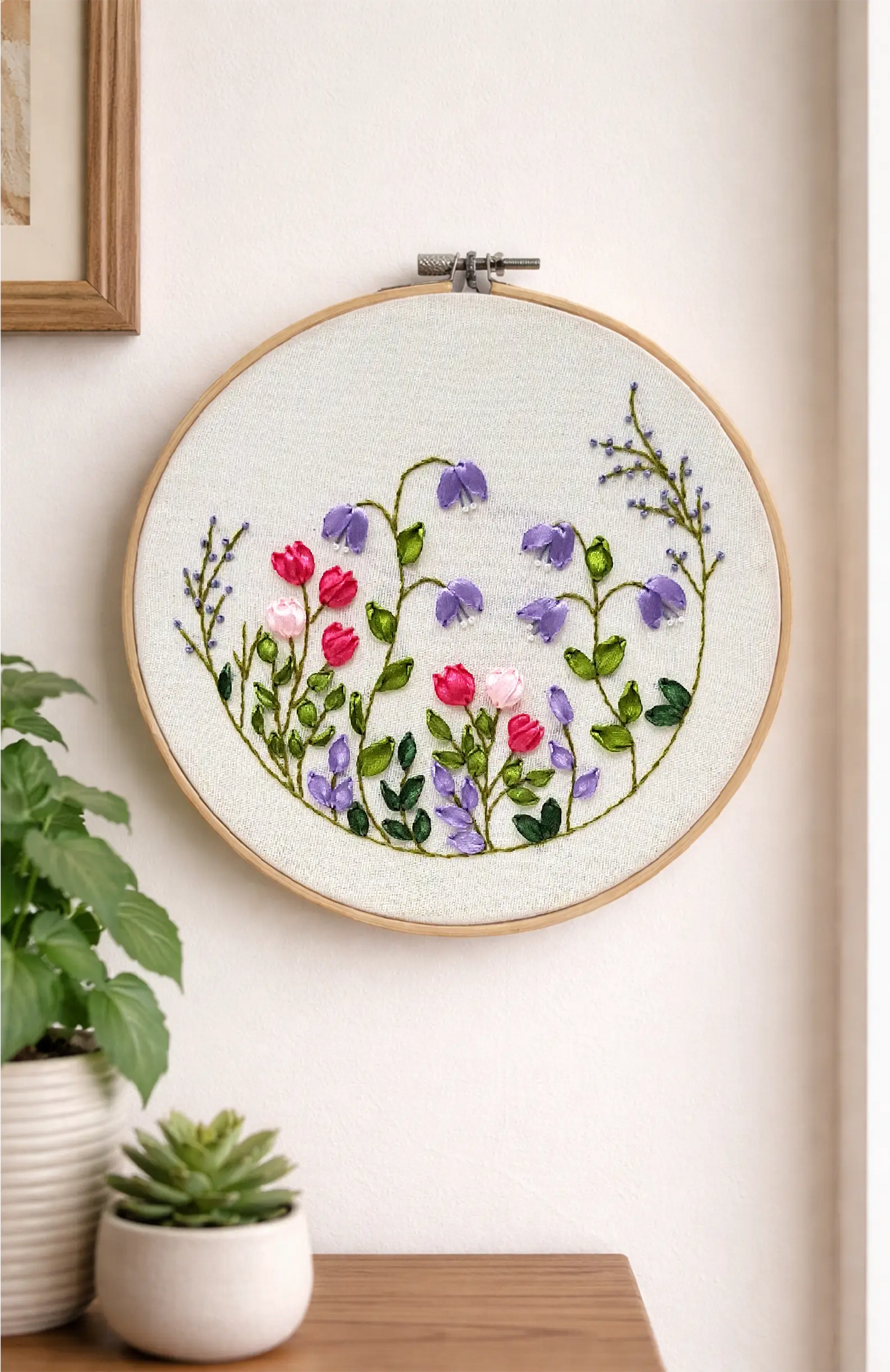 Lavender Meadow – 8” Hoop