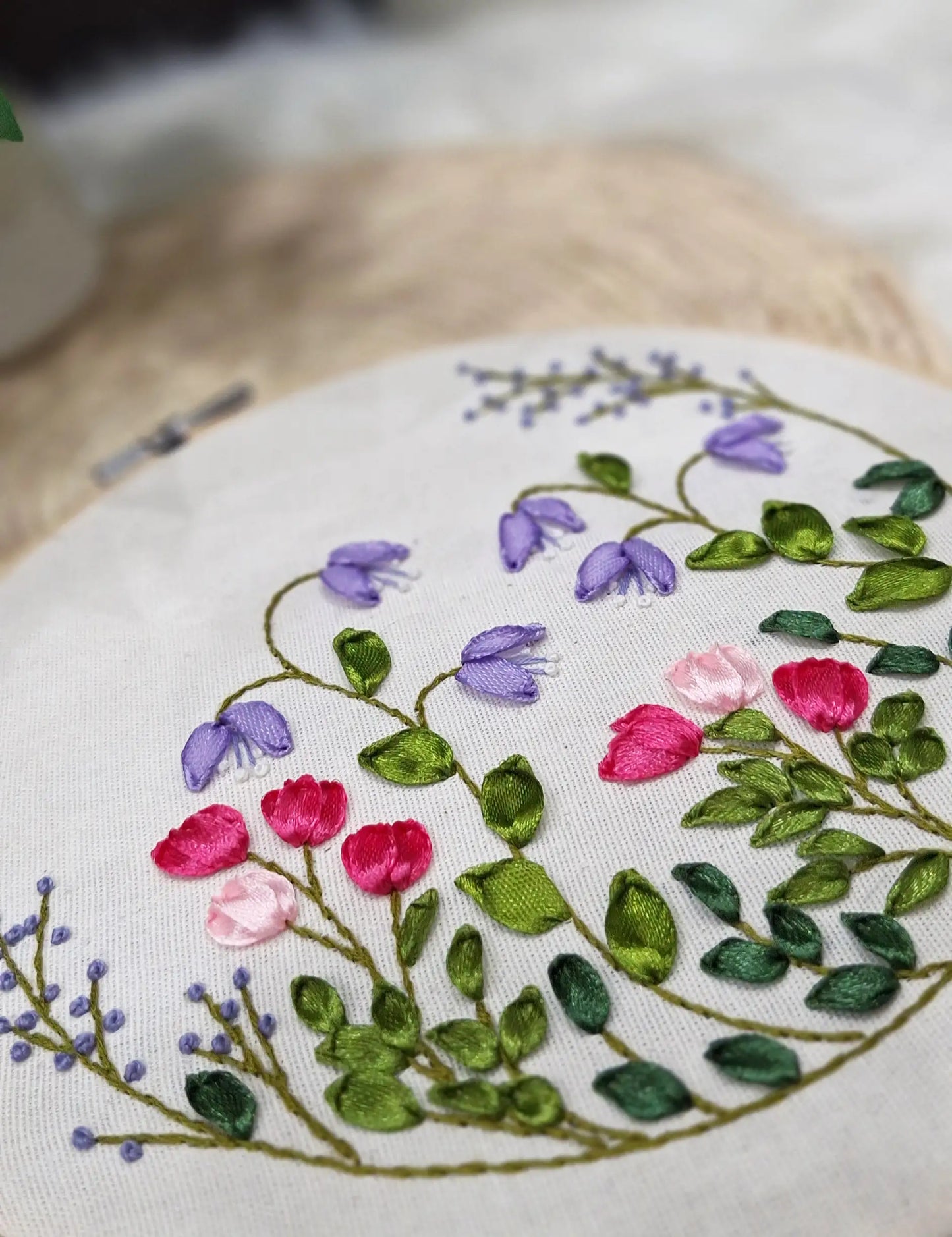 Lavender Meadow – 8” Hoop
