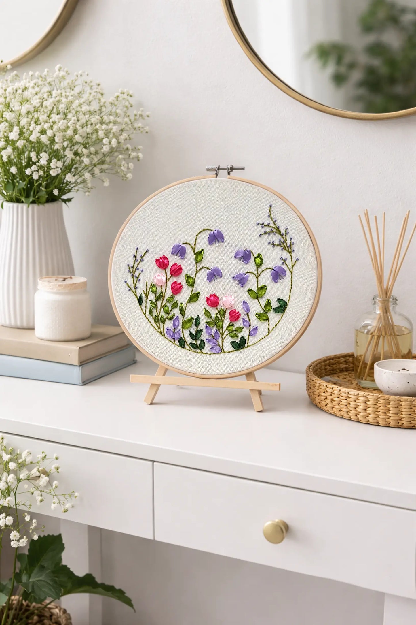 Lavender Meadow – 8” Hoop