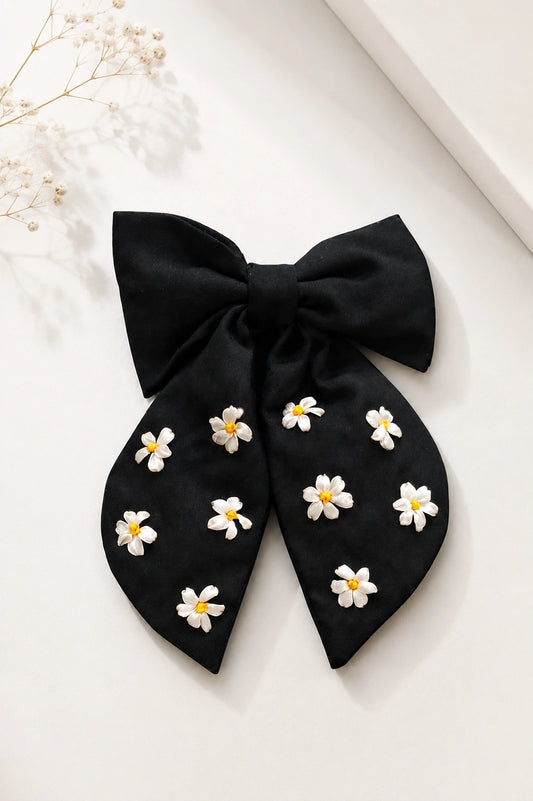 Daisy Bloom - Hair Bow Clip