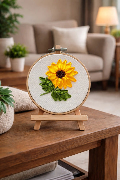 Mini Sunflower– 4” Hoop