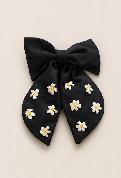Daisy Bloom - Hair Bow Clip