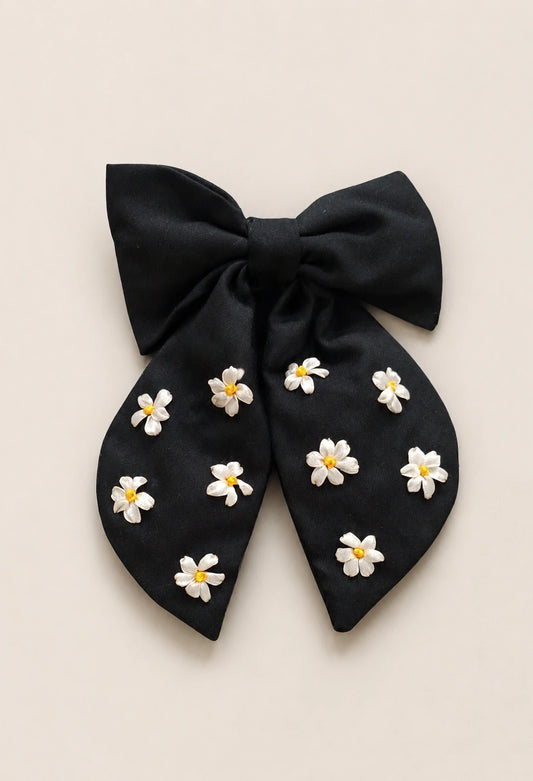Daisy Bloom - Hair Bow Clip