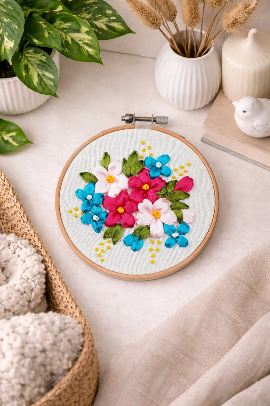 Floral Garden – 4” Hoop