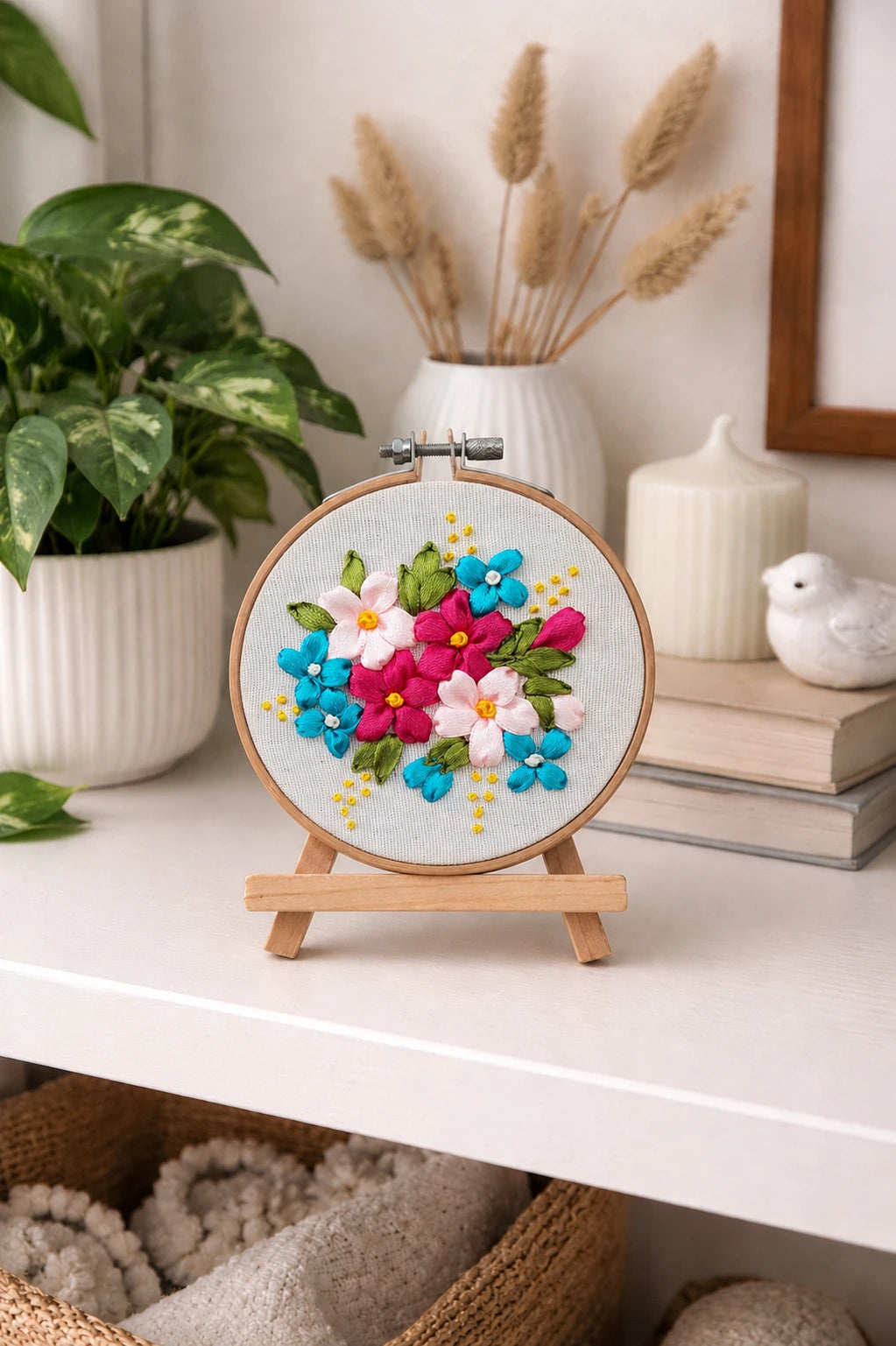 Floral Garden – 4” Hoop