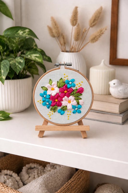 Floral Garden – 4” Hoop