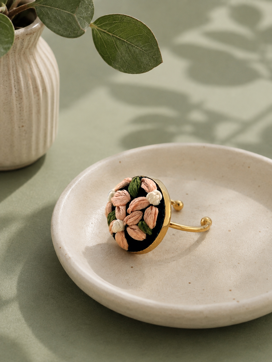 Peach Petals- Ring