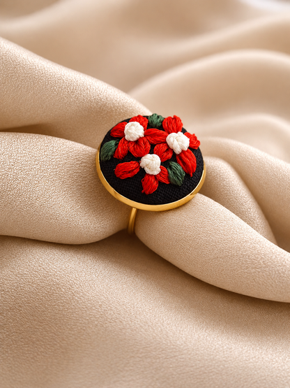 Scarlet Bloom - Ring